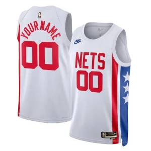 Versátil Estupendo Brooklyn Nets Nike Unisex 2022/23 Custom Swingman Jersey Classic Edition White  para los verdaderos seguidores