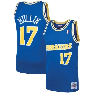 Genial Duradero Chris Mullin Golden State Warriors 1993/94 Hardwood Classics Swingman Jersey Royal  para los verdaderos seguidores