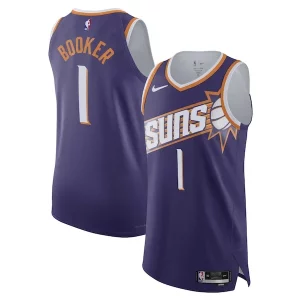Original Delicioso Devin Booker Phoenix Suns Nike Authentic Jersey Icon Edition Purple  para los verdaderos seguidores