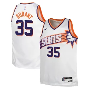 Fantástico Kevin Durant Phoenix Suns Nike Youth Swingman Jersey Association Edition White  para los verdaderos seguidores
