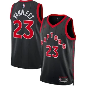 Estupendo Hermoso Único Fred VanVleet Toronto Raptors Jordan Brand Unisex Swingman Jersey Statement Edition Black  para los verdaderos seguidores