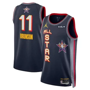 Elegante Jalen Brunson Nike Unisex 2025 NBA All Star Game Swingman Player Jersey Navy  para los verdaderos seguidores