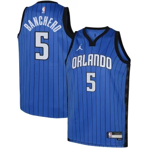 Único Paolo Banchero Orlando Magic Jordan Brand Youth Swingman Jersey Statement Royal  para los verdaderos seguidores