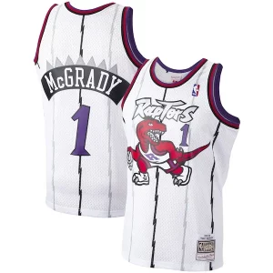 Original Perfecto Tracy McGrady Toronto Raptors 1998/99 Hardwood Classics Swingman Jersey White  para los verdaderos seguidores