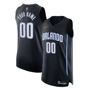 Atractivo Genial Orlando Magic Nike 2021/22 Diamond Authentic Custom Jersey Icon Edition Black  para los verdaderos seguidores