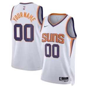 Clásico Bonito Atractivo Phoenix Suns Nike Unisex 2022/23 Swingman Custom Jersey White Association Edition  para los verdaderos seguidores