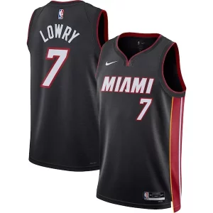 Comodo Fácil de llevar Robusto Kyle Lowry Miami Heat Nike Unisex Swingman Jersey Icon Edition Black  para los verdaderos seguidores