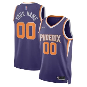 Cool Resistente Phoenix Suns Nike 2021/22 Diamond Swingman Custom Jersey Icon Edition Purple  para los verdaderos seguidores