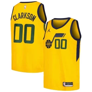 Atractivo Bonito Comodo Jordan Clarkson Utah Jazz Jordan Brand Swingman Player Jersey Statement Edition Yellow  para los verdaderos seguidores