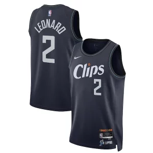 Maravilloso Fantástico Kawhi Leonard LA Clippers Nike Unisex 2023/24 Swingman Jersey Navy City Edition  para los verdaderos seguidores