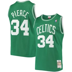 Lujoso Moderno Encantador Paul Pierce Boston Celtics Hardwood Classics Swingman Jersey Kelly Green  para los verdaderos seguidores