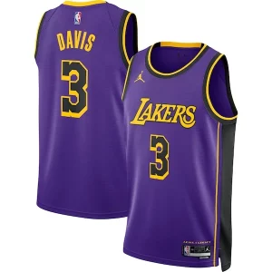Maravilloso Anthony Davis Los Angeles Lakers Jordan Brand Unisex Swingman Jersey Statement Edition Purple  para los verdaderos seguidores