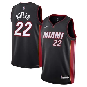 Práctico Delicioso Genial Jimmy Butler Miami Heat Nike Youth Swingman Jersey Icon Edition Black  para los verdaderos seguidores