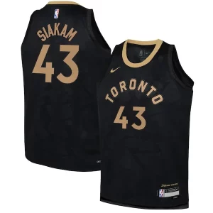 Maravilloso Pascal Siakam Toronto Raptors Nike Youth 2022/23 Swingman Jersey City Edition Black  para los verdaderos seguidores