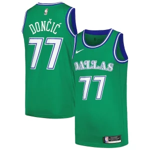 Maravilloso Fantástico Estupendo Luka Dončić Dallas Mavericks Nike Swingman Player Jersey Classic Edition Green  para los verdaderos seguidores