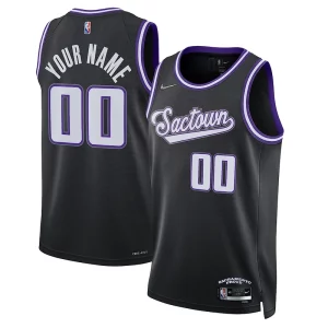 Perfecto Magnífico Versátil Sacramento Kings Nike 2021/22 Swingman Custom Jersey City Edition Black  para los verdaderos seguidores