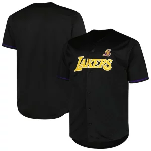 Clásico Los Angeles Lakers Profile Big & Tall Pop Jersey Black  para los verdaderos seguidores