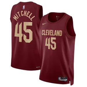 Versátil Clásico Donovan Mitchell Cleveland Cavaliers Nike Unisex Swingman Jersey Icon Edition Wine/White  para los verdaderos seguidores