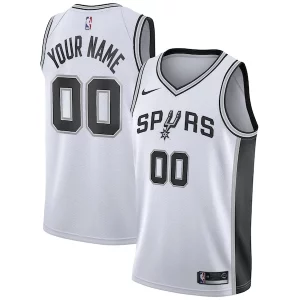 Original Elegante San Antonio Spurs Nike Custom Swingman Jersey White Association Edition  para los verdaderos seguidores