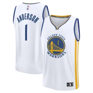 Maravilloso Robusto Atractivo Kyle Anderson Golden State Warriors Fast Break Replica Player Jersey Association Edition White  para los verdaderos seguidores