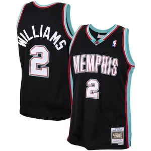 Increíble Jason Williams Memphis Grizzlies 2001/02 Hardwood Classics Swingman Jersey Black  para los verdaderos seguidores