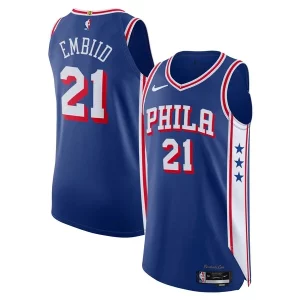 Fantástico Práctico Joel Embiid Philadelphia 76ers Nike Authentic Jersey Association Edition Royal  para los verdaderos seguidores