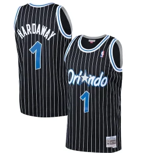 Elegante Penny Hardaway Orlando Magic Hardwood Classics Swingman Jersey Black  para los verdaderos seguidores