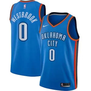 Encantador Moderno Russell Westbrook Oklahoma City Thunder Nike Swingman Player Jersey Icon Edition Blue  para los verdaderos seguidores