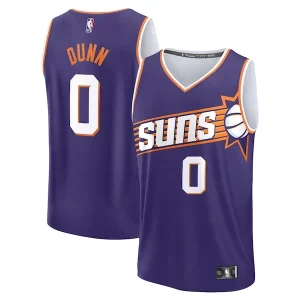Fácil de llevar Ryan Dunn Phoenix Suns Youth 2024 NBA Draft Fast Break Player Jersey Icon Edition Purple  para los verdaderos seguidores