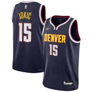 Práctico Nikola Jokic Denver Nuggets Nike Youth Swingman Jersey Icon Edition Navy  para los verdaderos seguidores