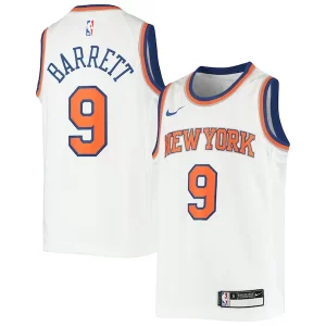 Elegante Exquisito Magnífico RJ Barrett New York Knicks Nike Youth Swingman Jersey Association Edition White  para los verdaderos seguidores