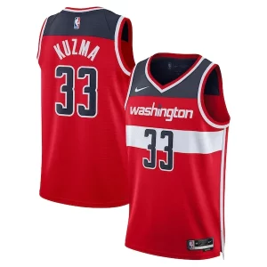 Magnífico Kyle Kuzma Washington Wizards Nike Unisex Swingman Jersey Icon Edition Red  para los verdaderos seguidores