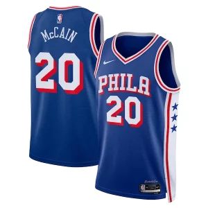 Único Lujoso Atractivo Jared McCain Philadelphia 76ers Nike Swingman Jersey Icon Edition Royal  para los verdaderos seguidores
