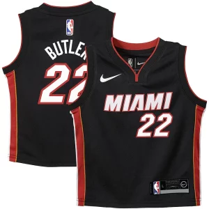 Versátil Fantástico Increíble Jimmy Butler Miami Heat Nike Preschool Swingman Player Jersey Icon Edition Black  para los verdaderos seguidores