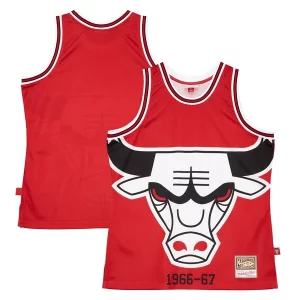 Encantador Chicago Bulls Hardwood Classics Blown Out Fashion Jersey Red  para los verdaderos seguidores