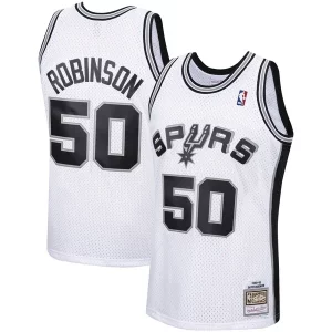 Maravilloso David Robinson San Antonio Spurs 1998/99 Hardwood Classics Swingman Jersey White  para los verdaderos seguidores