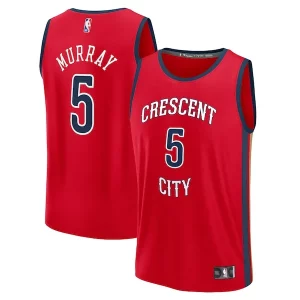 Ideal Comodo Dejounte Murray New Orleans Pelicans Youth Fast Break Replica Player Jersey Statement Edition Red  para los verdaderos seguidores