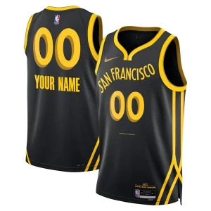 Cool Golden State Warriors Nike Unisex 2023/24 Custom Swingman Jersey Black City Edition  para los verdaderos seguidores
