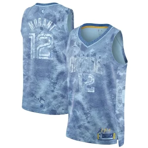 Encantador Comodo Ja Morant Memphis Grizzlies Nike Unisex Select Series Swingman Jersey Light Blue  para los verdaderos seguidores