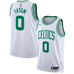 Moderno Fácil de llevar Jayson Tatum Boston Celtics Nike Unisex Swingman Jersey Association Edition White  para los verdaderos seguidores