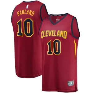 Clásico Increíble Darius Garland Cleveland Cavaliers Youth Replica Fast Break Jersey Wine Icon Edition  para los verdaderos seguidores