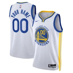 Práctico Moderno Golden State Warriors Nike Unisex Swingman Custom Jersey White Association Edition  para los verdaderos seguidores