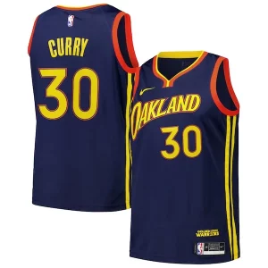 Atractivo Stephen Curry Golden State Warriors Nike Swingman Player Jersey City Edition Royal  para los verdaderos seguidores